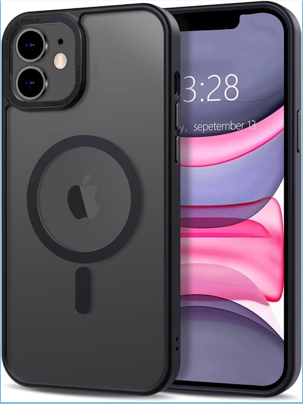 MagSafe-Compatible Black Matte iPhone 11 Case NWT